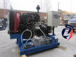 Дизельная электростанция АД-20 ММЗ (20 кВт) с генератором Linz PRO 18SB/4